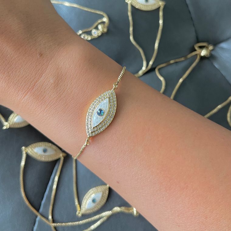 Liv Golden Sliders-MINT AMAZONITE