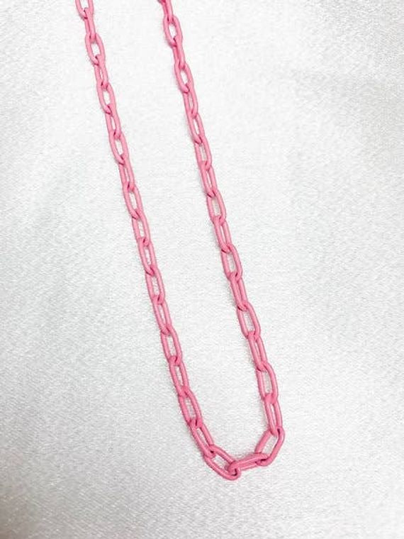 Chain Link Neon Necklaces