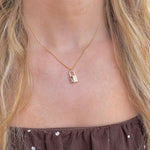 Celestial Gold Necklaces-OPAL STARBURST
