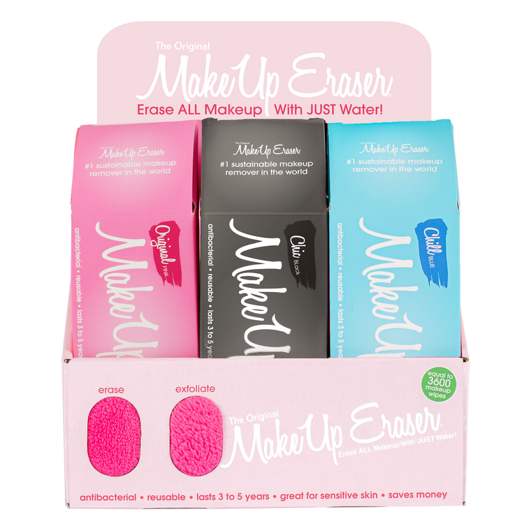 Original Pink, Chic Black, Chill Blue