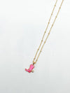 Dainty Cowboy Boot Necklaces