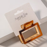 Rectangular Acetate Hair Claw