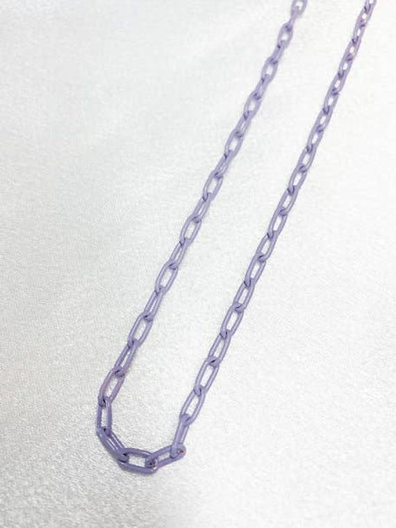 Chain Link Neon Necklaces