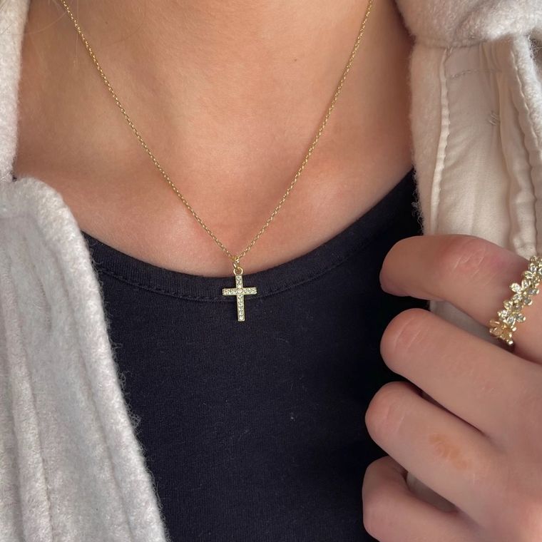 Rosie Gold Necklace-CRESCENT