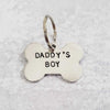 MAMA'S BOY, DADDY'S GIRL Bone-Shaped Pet Tag