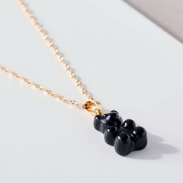 Gummy Bear Charm Necklace