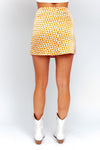 Semi Flare Satin Flare Skirt