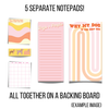 Adulthood Notepad Set