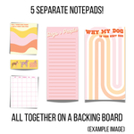 Adulthood Notepad Set