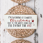 Deck the Halls Funny Holiday wooden Sign