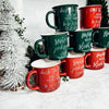Mama Needs a Silent Night Green Mug